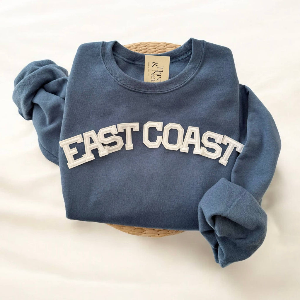 East Coast Crewneck - Adult & Kids T-Shirts, Sweatshirts & Hoodies apparel design preview 1