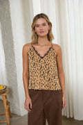 Leopard Print Lace Trim Cami - Adult & Kids T-Shirts, Sweatshirts & Hoodies apparel design preview 1