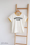 Homebody Club Ringer Graphic - Adult & Kids T-Shirts, Sweatshirts & Hoodies apparel design preview 1