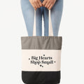 Big Hearts Shop Small Reusable Tote Bag - Adult & Kids T-Shirts, Sweatshirts & Hoodies apparel design preview 1