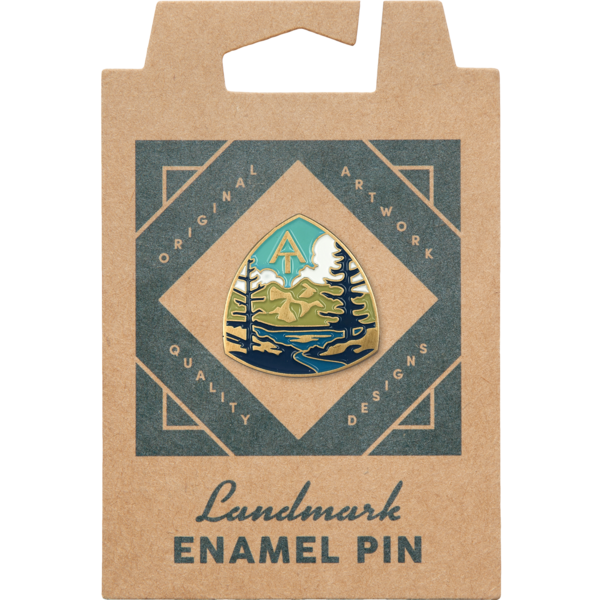 Appalachian Trail Enamel Pin - Adult & Kids T-Shirts, Sweatshirts & Hoodies apparel design preview 1