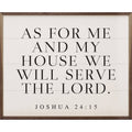 As For Me and My House Joshua 24 15 Horizontal White - Adult & Kids T-Shirts, Sweatshirts & Hoodies apparel design preview 1