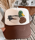 Grannys Faux Patchwork Mallard -Otto Trucker - Adult & Kids T-Shirts, Sweatshirts & Hoodies apparel design preview 1