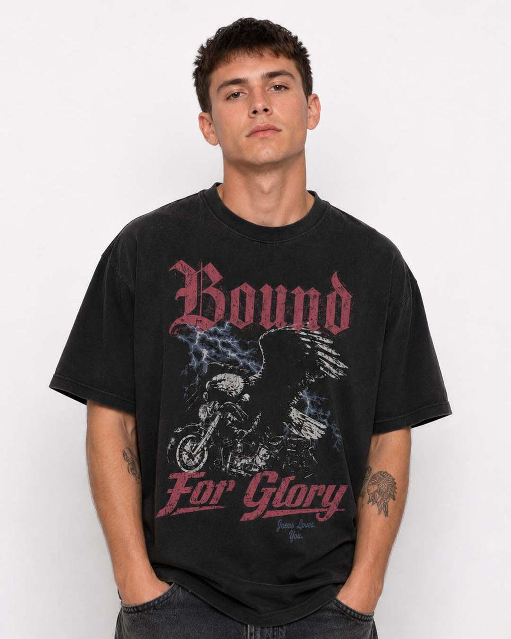 New "Bound For Glory" - Adult & Kids T-Shirts, Sweatshirts & Hoodies apparel design preview 1