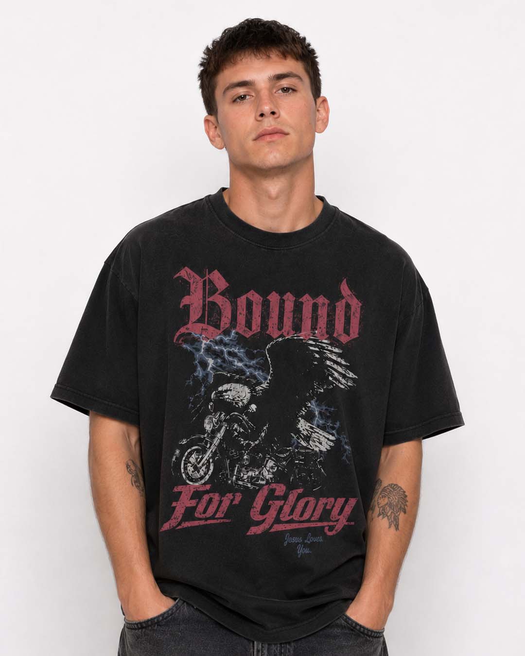 New "Bound For Glory" - Adult & Kids T-Shirts, Sweatshirts & Hoodies apparel design preview 1