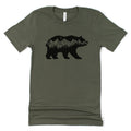 Midnight Forest Bear Graphic 047 - Adult & Kids T-Shirts, Sweatshirts & Hoodies apparel design preview 1