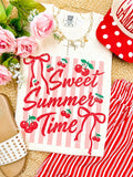 Sweeet Summer Time Cherries - Adult & Kids T-Shirts, Sweatshirts & Hoodies apparel design preview 1