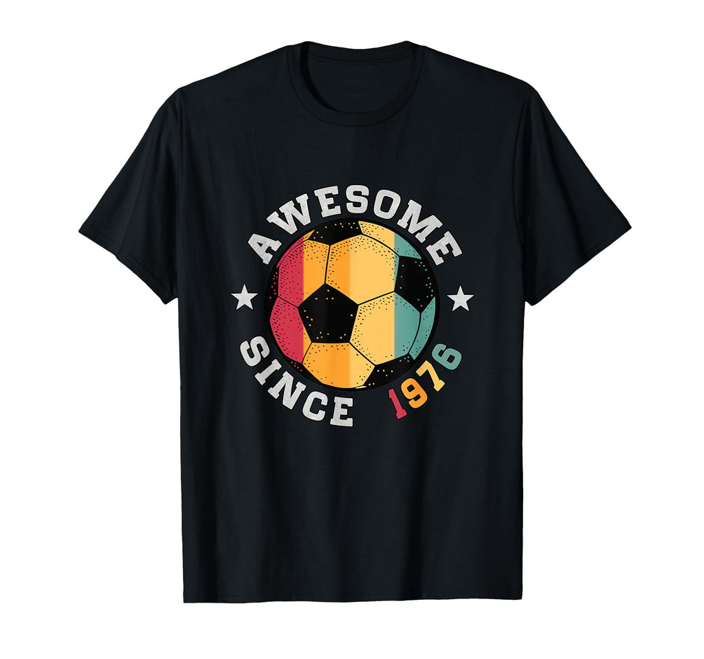Birthday Soccer Player 50 Year Old T-Shirt - Aesthetic Graphic for Adults - T-Shirt, Sweatshirt, Hoodie
