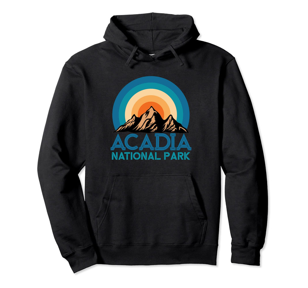Acadia National Park Mountain Hiking Hoodie - Fun Novelty Design Unisex - T-Shirt, Sweatshirt, Hoodie