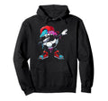Soccer Ice Cream Drip Dabbing Hoodie - Fun Novelty Design Men Women - T-Shirt, Sweatshirt, Hoodie