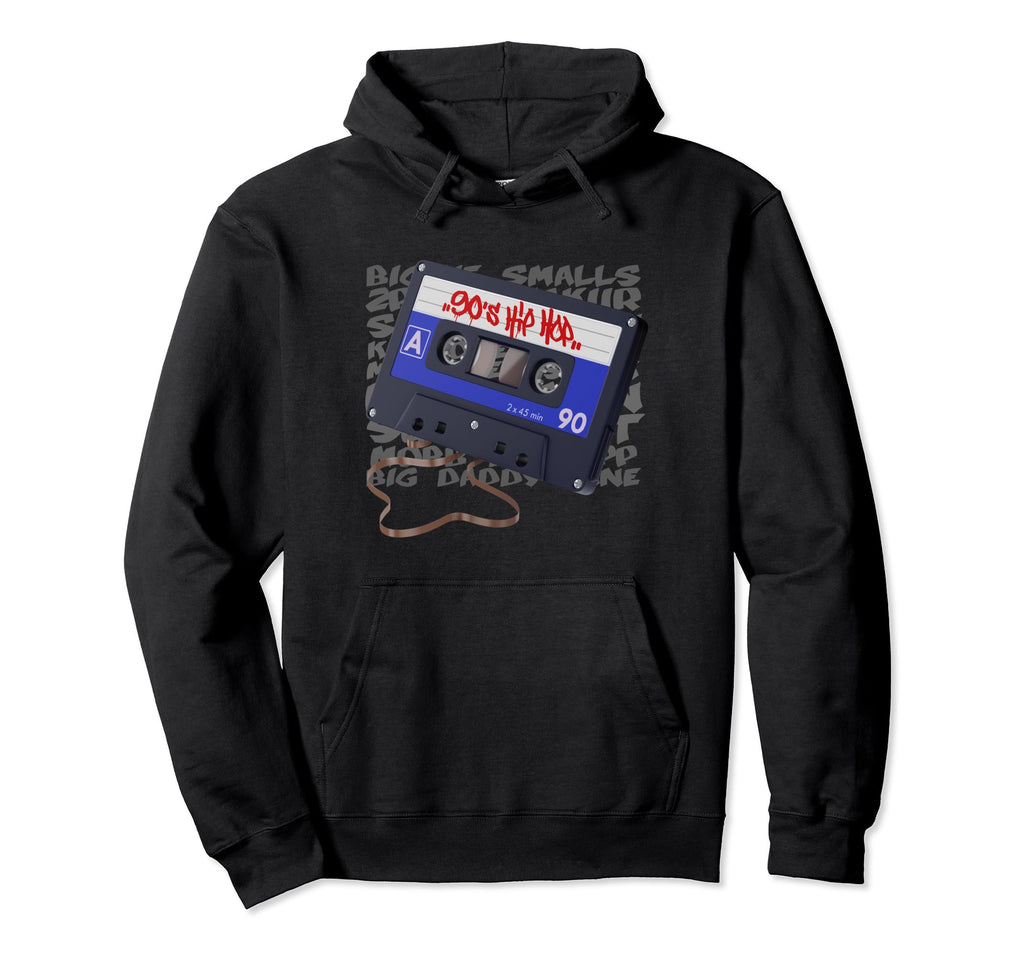 80S 90S Old School Hip Hop Cassette Graffiti Hoodie - Graphic Print Unisex - T-Shirt, Sweatshirt, Hoodie