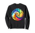 Soccer Player Tie Dye Soccer Lover Tie Sweatshirt - Novelty Apparel Unisex - T-Shirt, Sweatshirt, Hoodie
