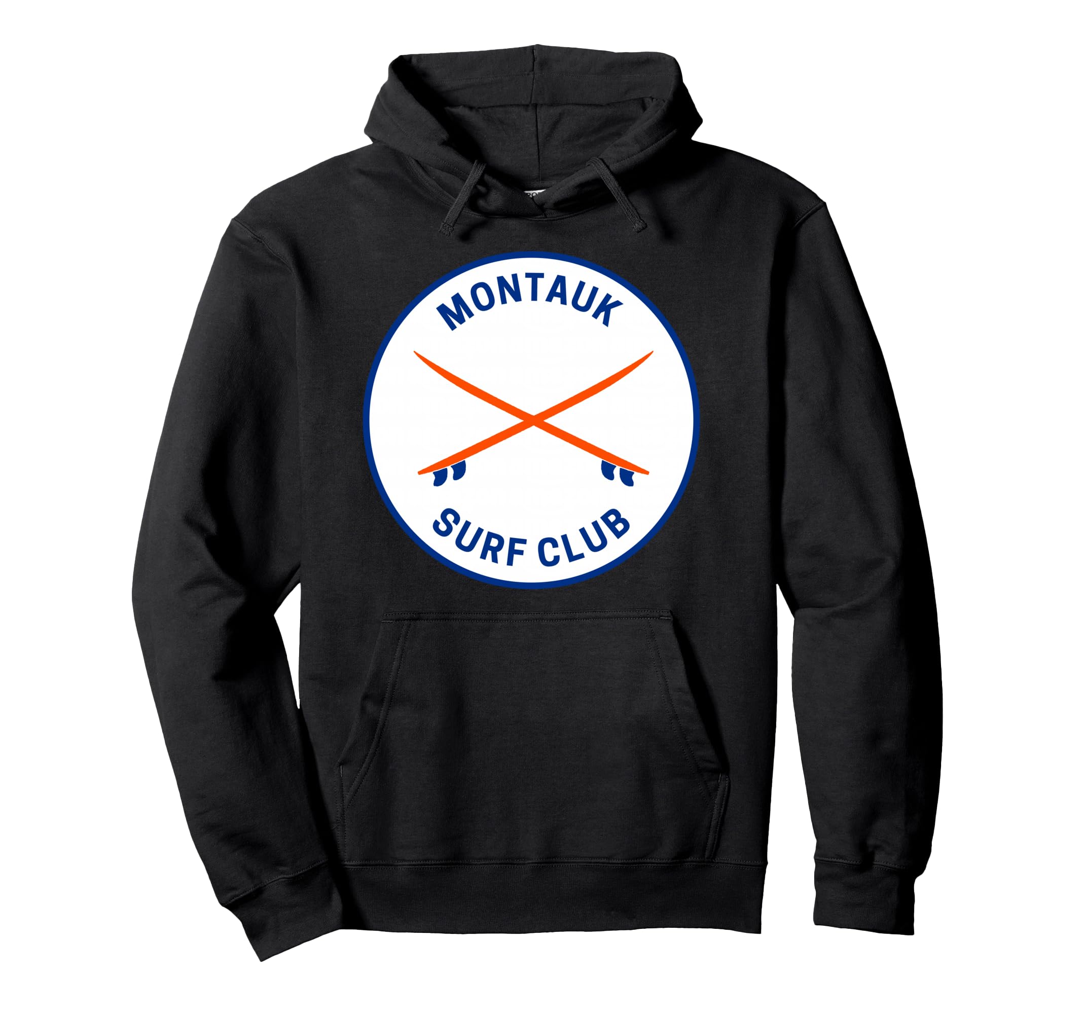 Montauk Ny Surf Club Hoodie - Novelty Apparel Unisex - T-Shirt, Sweatshirt, Hoodie