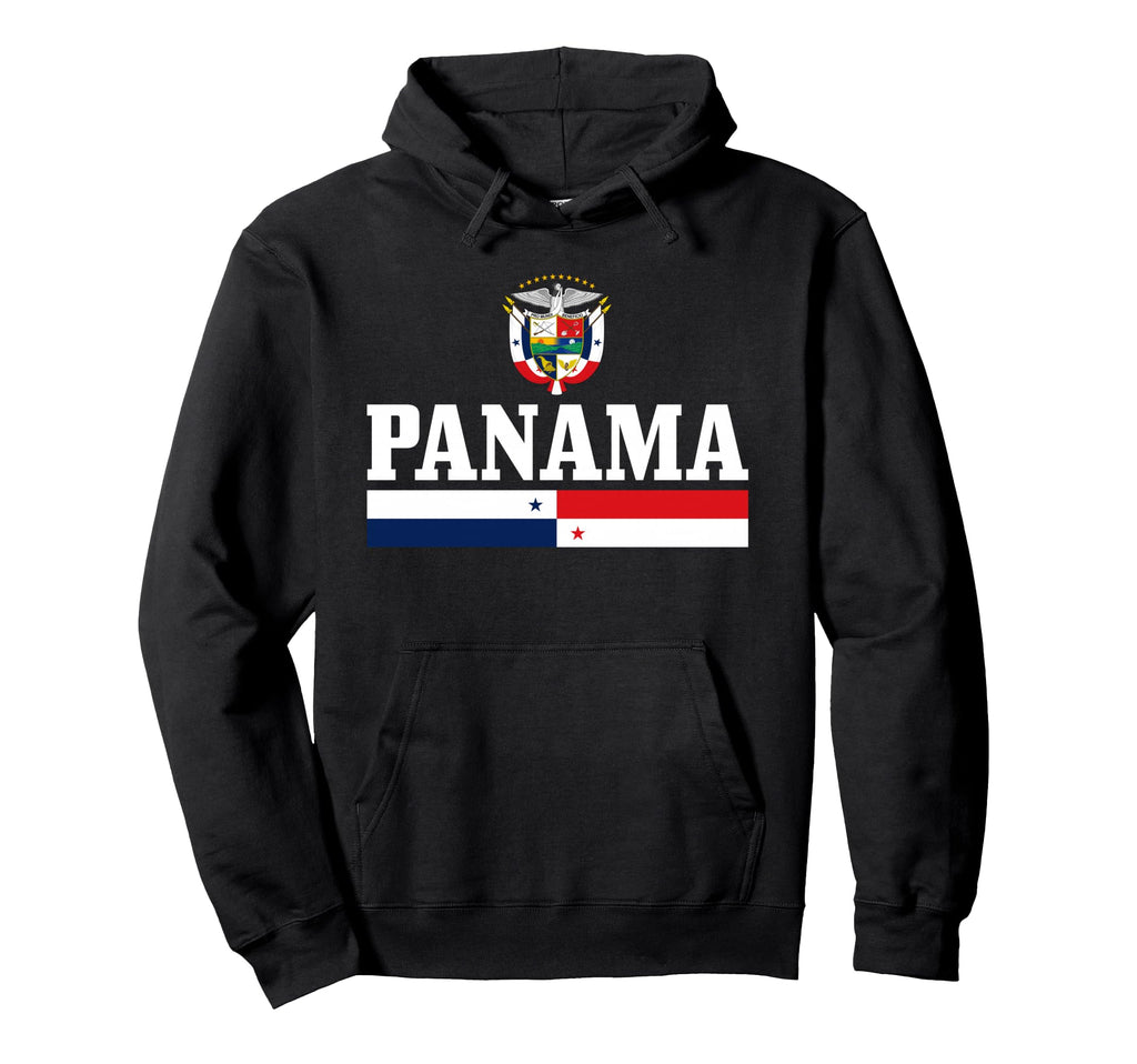 Panama Flag Pride Panamanian Hispanic Hoodie - Novelty Apparel for Adults - T-Shirt, Sweatshirt, Hoodie