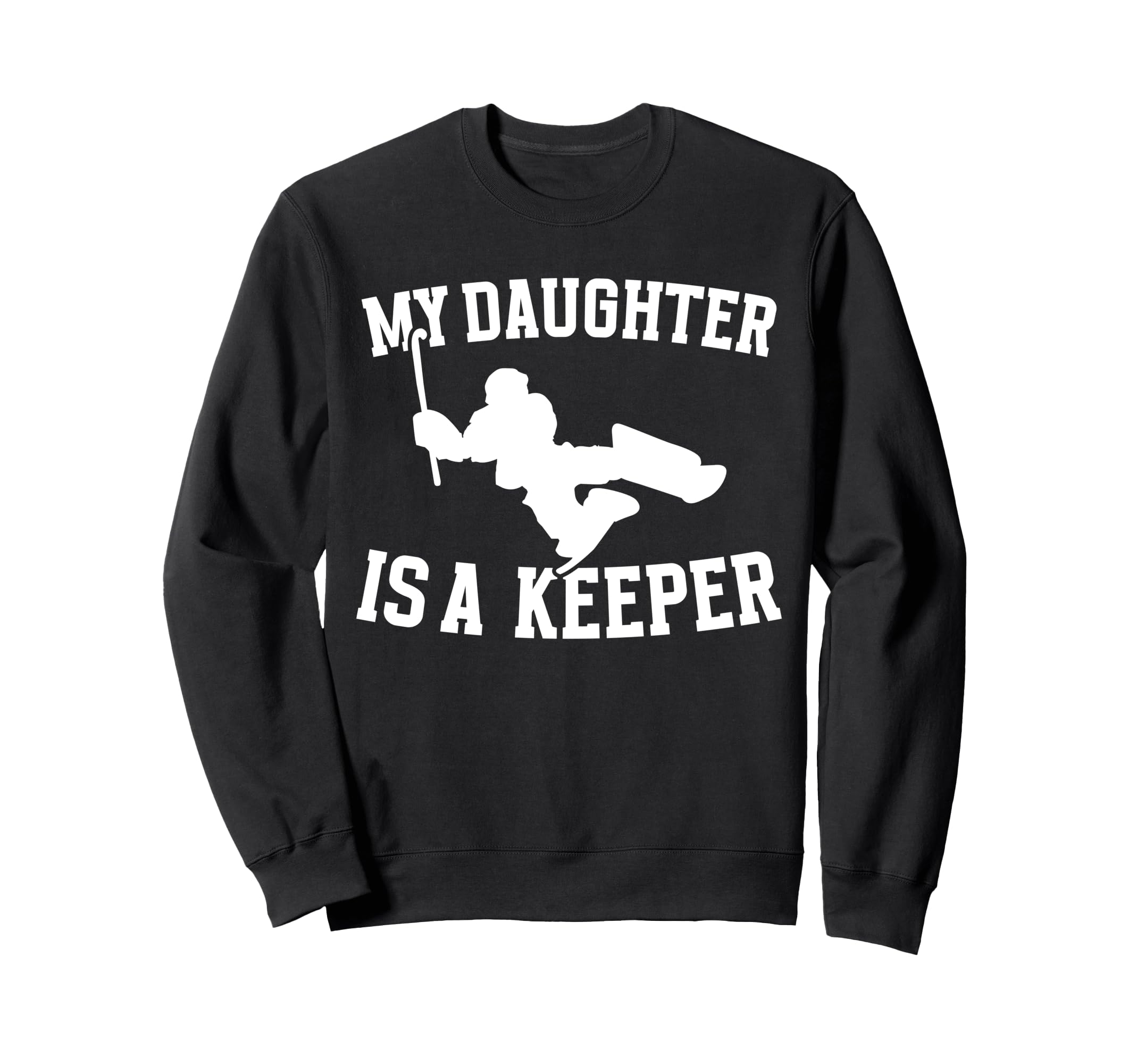 Field Hockey Keeper Mom Field Sweatshirt - Trendy Graphic for Adults - T-Shirt, Sweatshirt, Hoodie