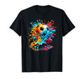 Soccer Ball Splash Football Player Team T-Shirt - Novelty Apparel Unisex - T-Shirt, Sweatshirt, Hoodie