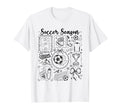 Soccer Season Bow Soccer Lovers T-Shirt - Aesthetic Graphic for Adults - T-Shirt, Sweatshirt, Hoodie