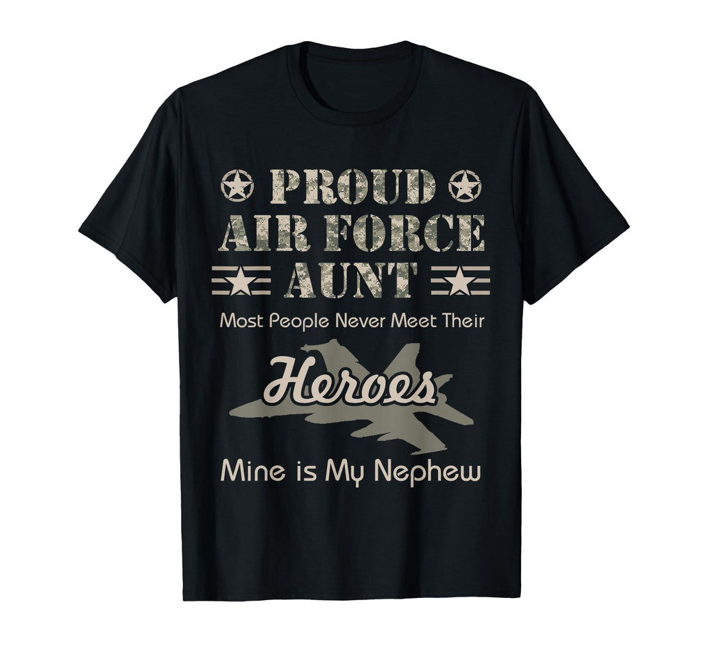 Proud Air Force Aunt T-Shirt - Streetwear Style Men Women - T-Shirt, Sweatshirt, Hoodie