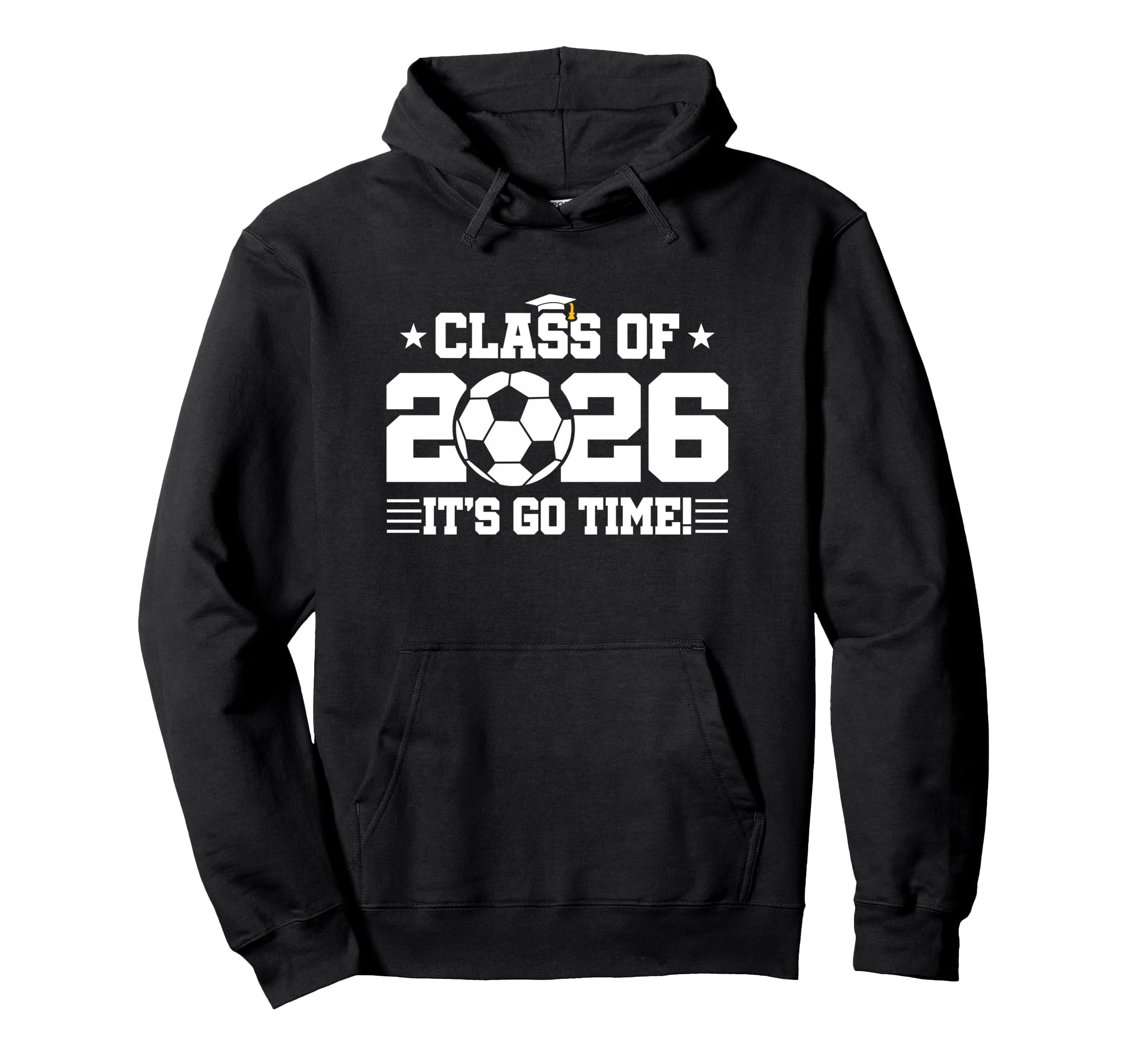 2026 Soccer Team Player 2026 Graduation Hoodie - Graphic Print Unisex - T-Shirt, Sweatshirt, Hoodie