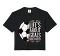 Soccer Lifes About Goals And Assists Hoodie - Custom Art Print Men Women - T-Shirt, Sweatshirt, Hoodie