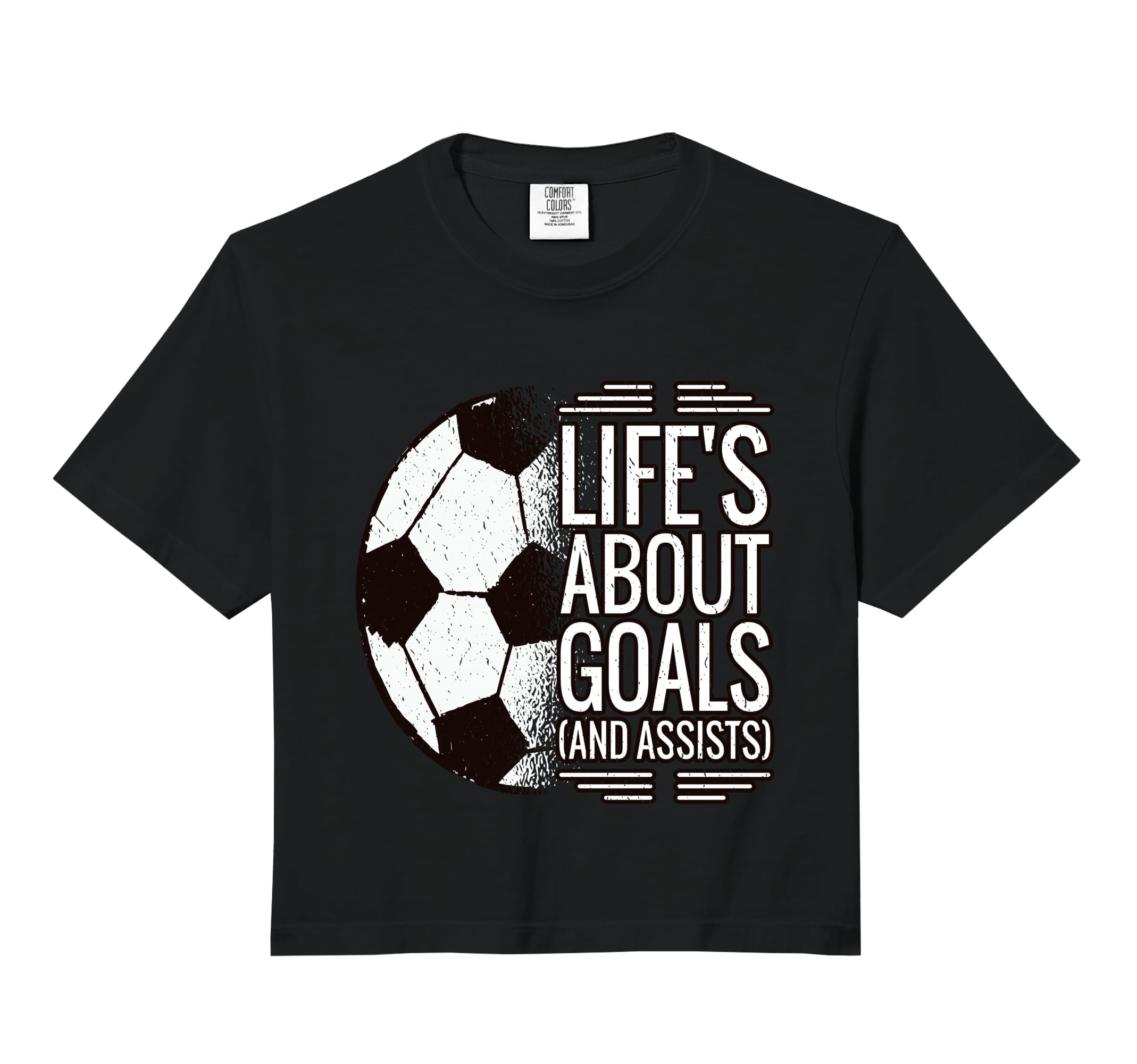Soccer Lifes About Goals And Assists Hoodie - Custom Art Print Men Women - T-Shirt, Sweatshirt, Hoodie