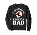 My Favorites Baseball Soccer Sweatshirt - Casual Everyday Wear for Adults - T-Shirt, Sweatshirt, Hoodie