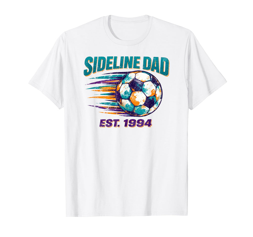 Funny Sideline Dad Established 1994 T-Shirt - Minimalist Print Men Women - T-Shirt, Sweatshirt, Hoodie