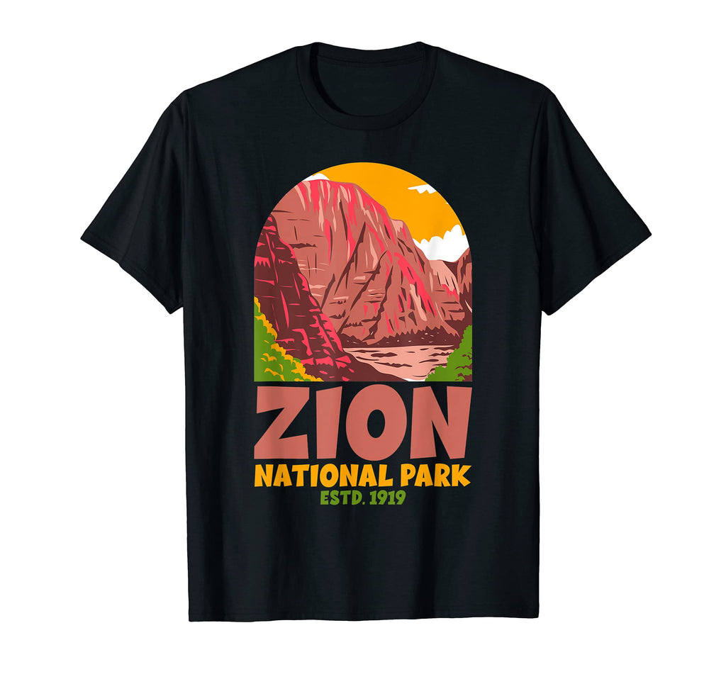 National Park Utah Zion National Park T-Shirt - Graphic Print for Adults - T-Shirt, Sweatshirt, Hoodie