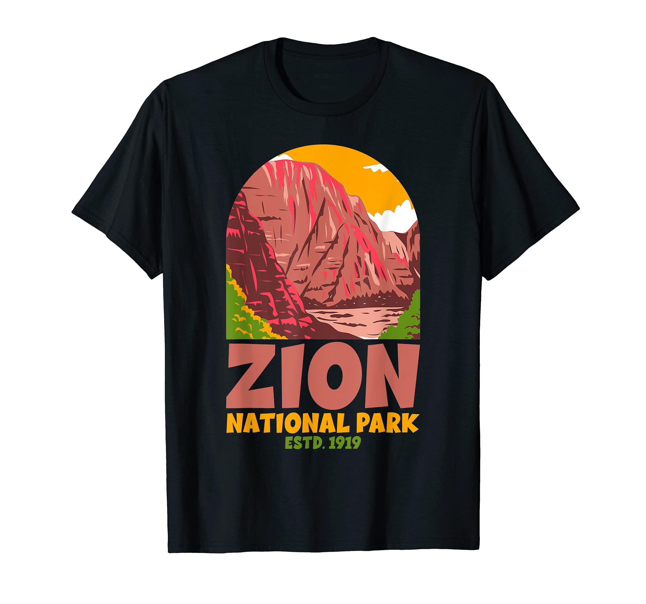 National Park Utah Zion National Park T-Shirt - Graphic Print for Adults - T-Shirt, Sweatshirt, Hoodie