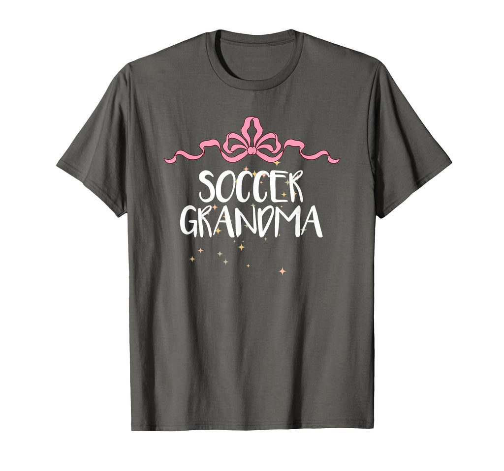 Funny Soccer Grandma Coquette Art T-Shirt - Casual Everyday Wear Men Women - T-Shirt, Sweatshirt, Hoodie