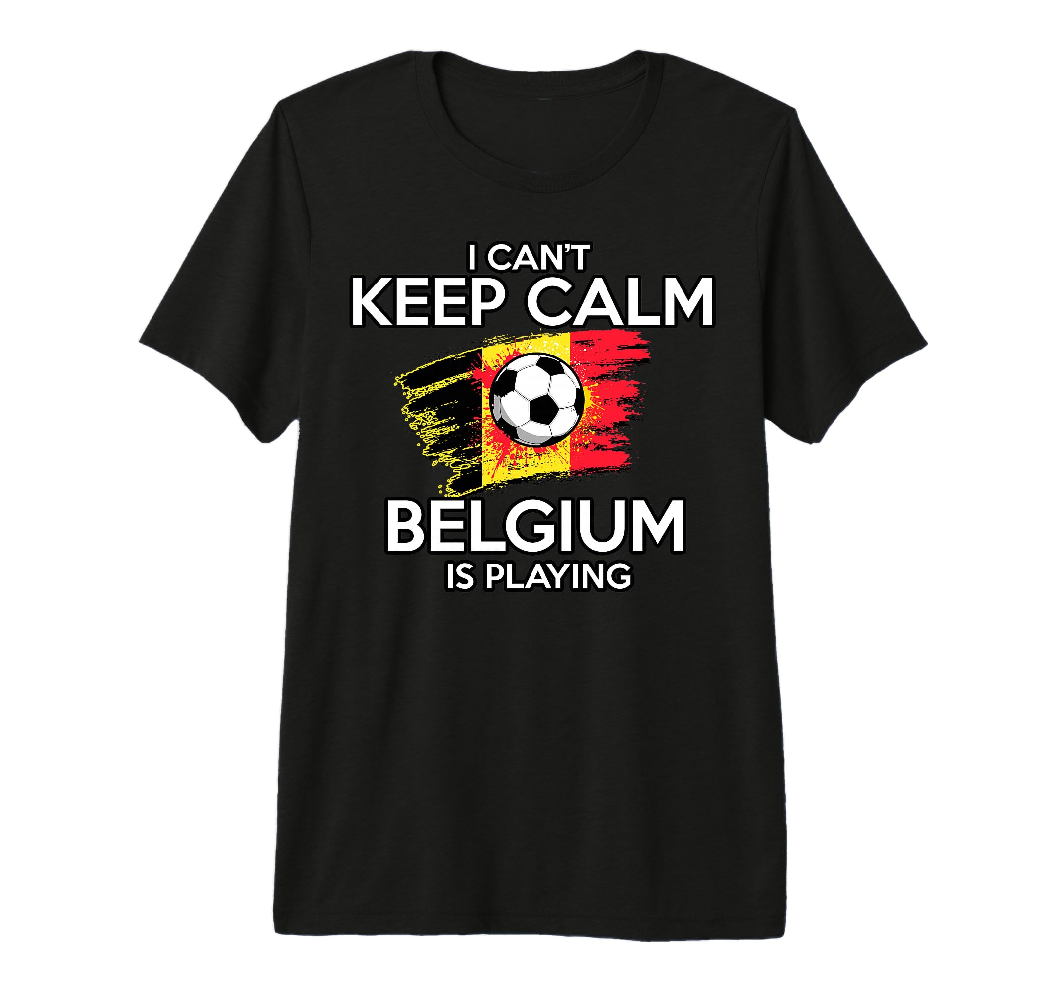 Belgium Football Fan Soccer Game T-Shirt - Fun Novelty Design Men Women - T-Shirt, Sweatshirt, Hoodie