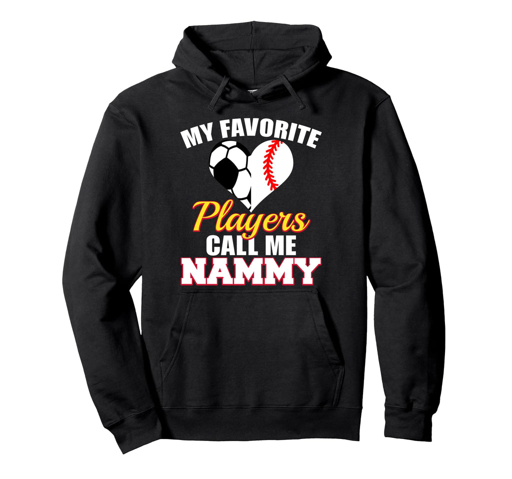 My Favorite Soccer Baseball Player Hoodie - Fun Novelty Design Men Women - T-Shirt, Sweatshirt, Hoodie