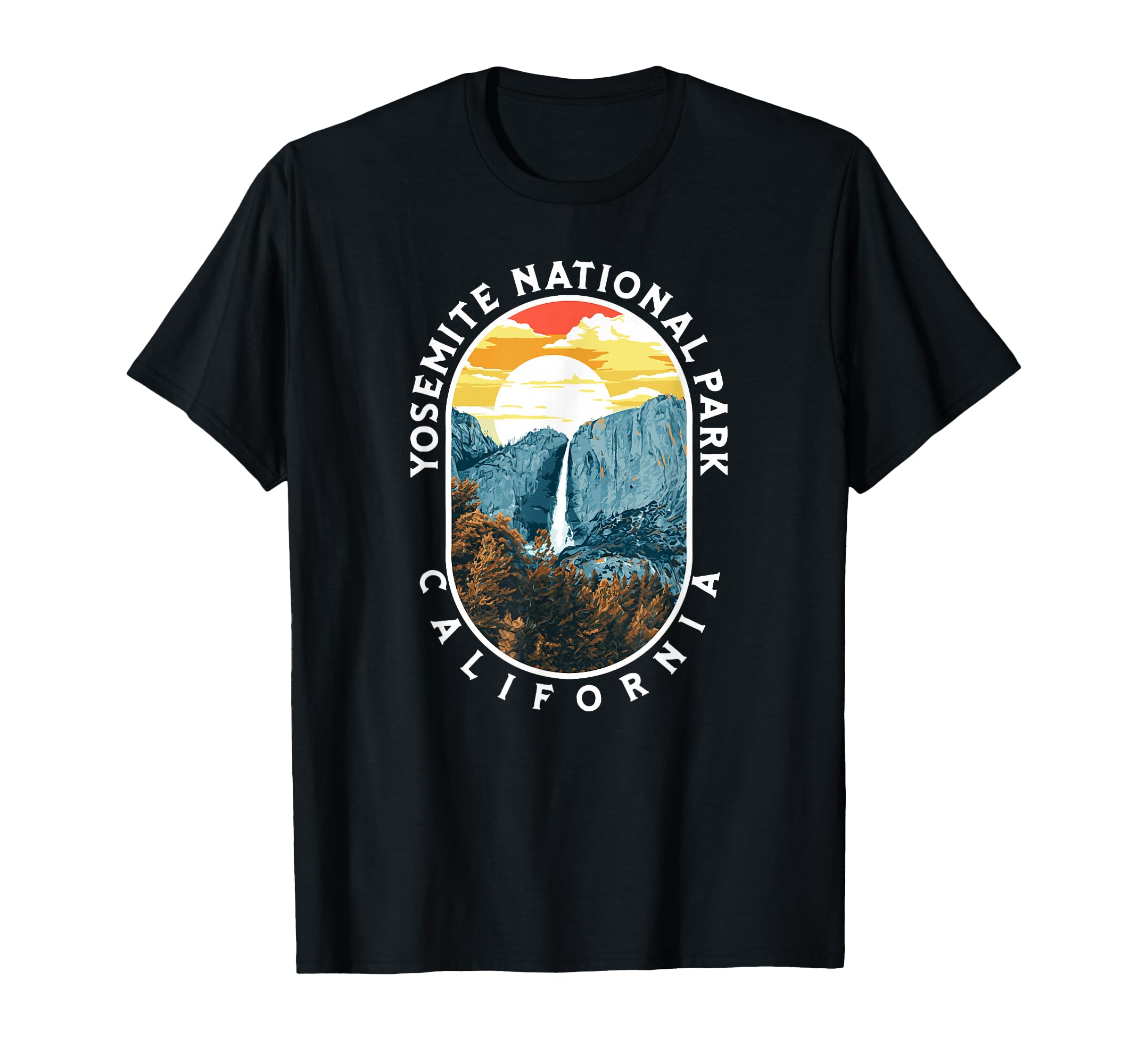 Yosemite Falls National Park T-Shirt - Streetwear Style Men Women - T-Shirt, Sweatshirt, Hoodie