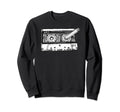 80S Cassette Music Tape Pencil Sweatshirt - Trendy Graphic for Adults - T-Shirt, Sweatshirt, Hoodie
