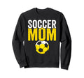 Soccer Mom Soccer Football Mom Sweatshirt - Fun Novelty Design for Adults - T-Shirt, Sweatshirt, Hoodie