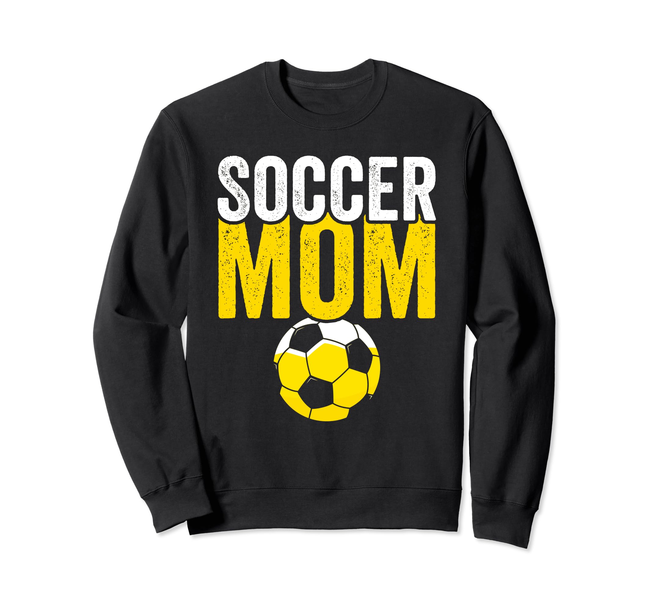 Soccer Mom Soccer Football Mom Sweatshirt - Fun Novelty Design for Adults - T-Shirt, Sweatshirt, Hoodie