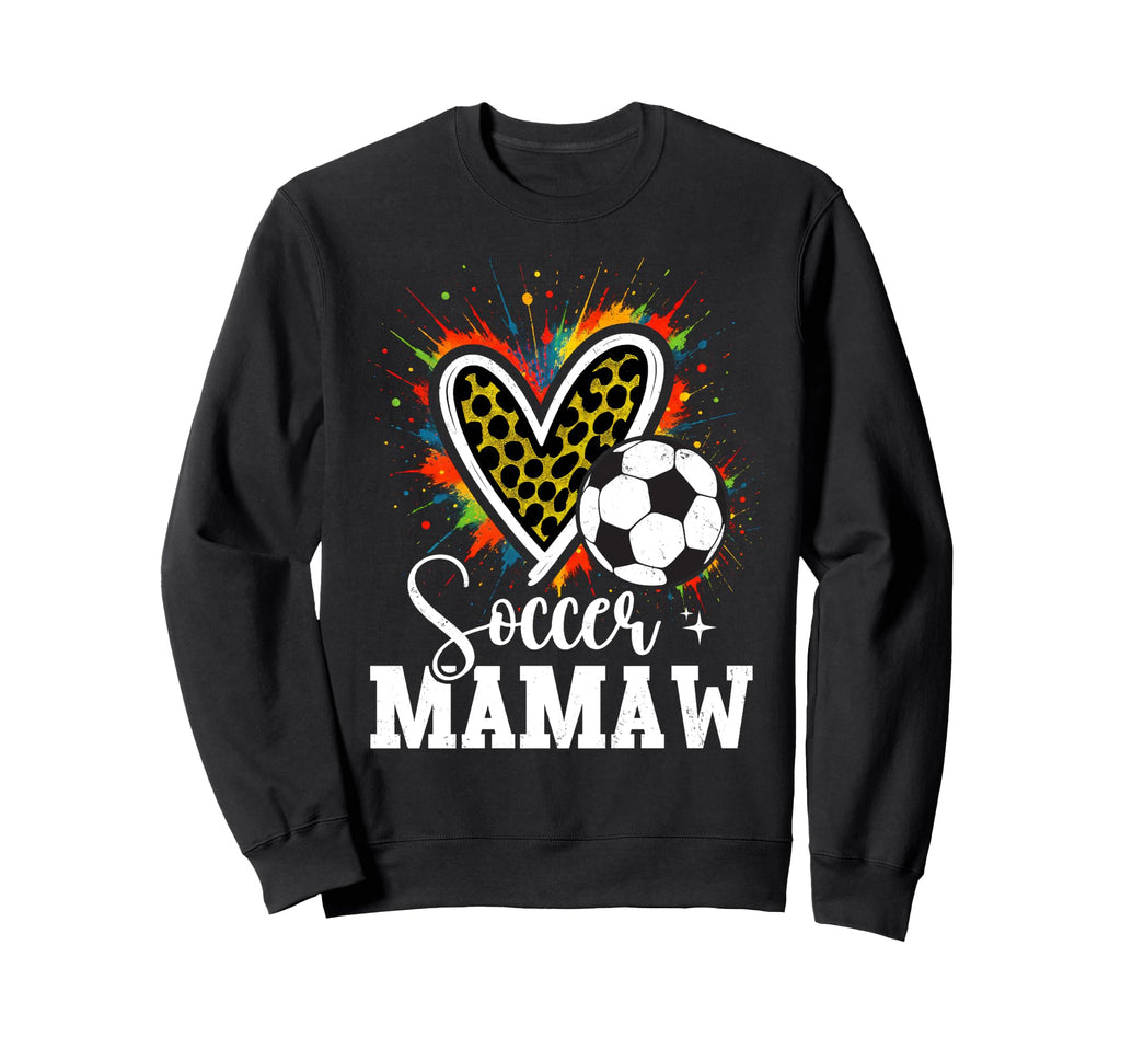 My Favorite Soccer Ball Grandma Sweatshirt - Fun Novelty Design for Adults - T-Shirt, Sweatshirt, Hoodie