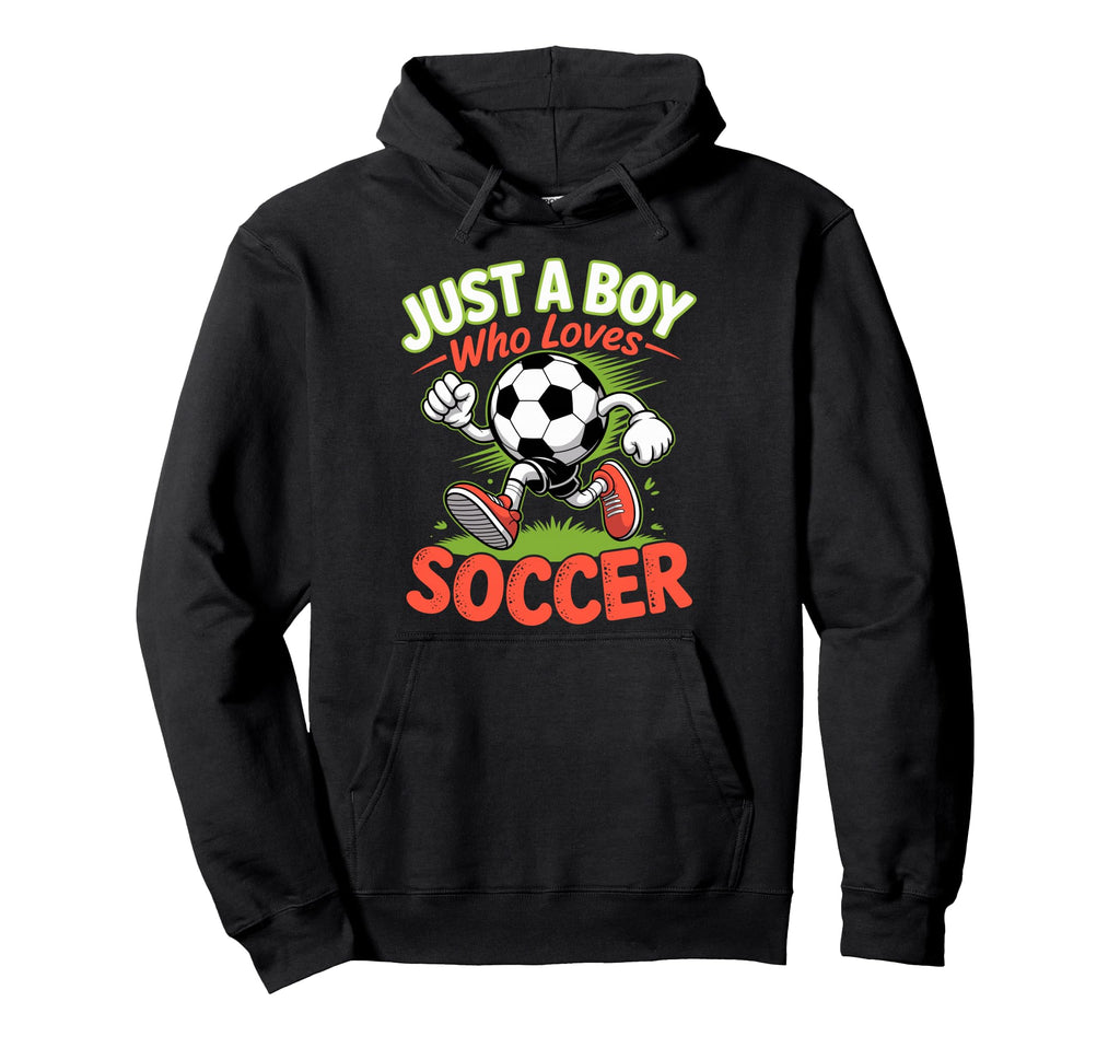 Just Who Loves Soccer Footbal Player Hoodie - Custom Art Print Men Women - T-Shirt, Sweatshirt, Hoodie