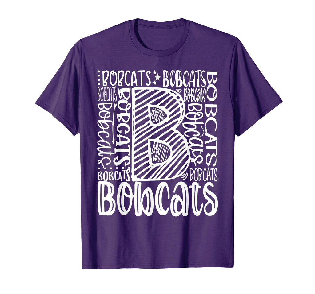 Bobcat School Spirit Leopard Sport Fan T-Shirt - Graphic Print for Adults - T-Shirt, Sweatshirt, Hoodie