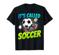Its Called Soccer Funny Cartoon T-Shirt - Aesthetic Graphic for Adults - T-Shirt, Sweatshirt, Hoodie