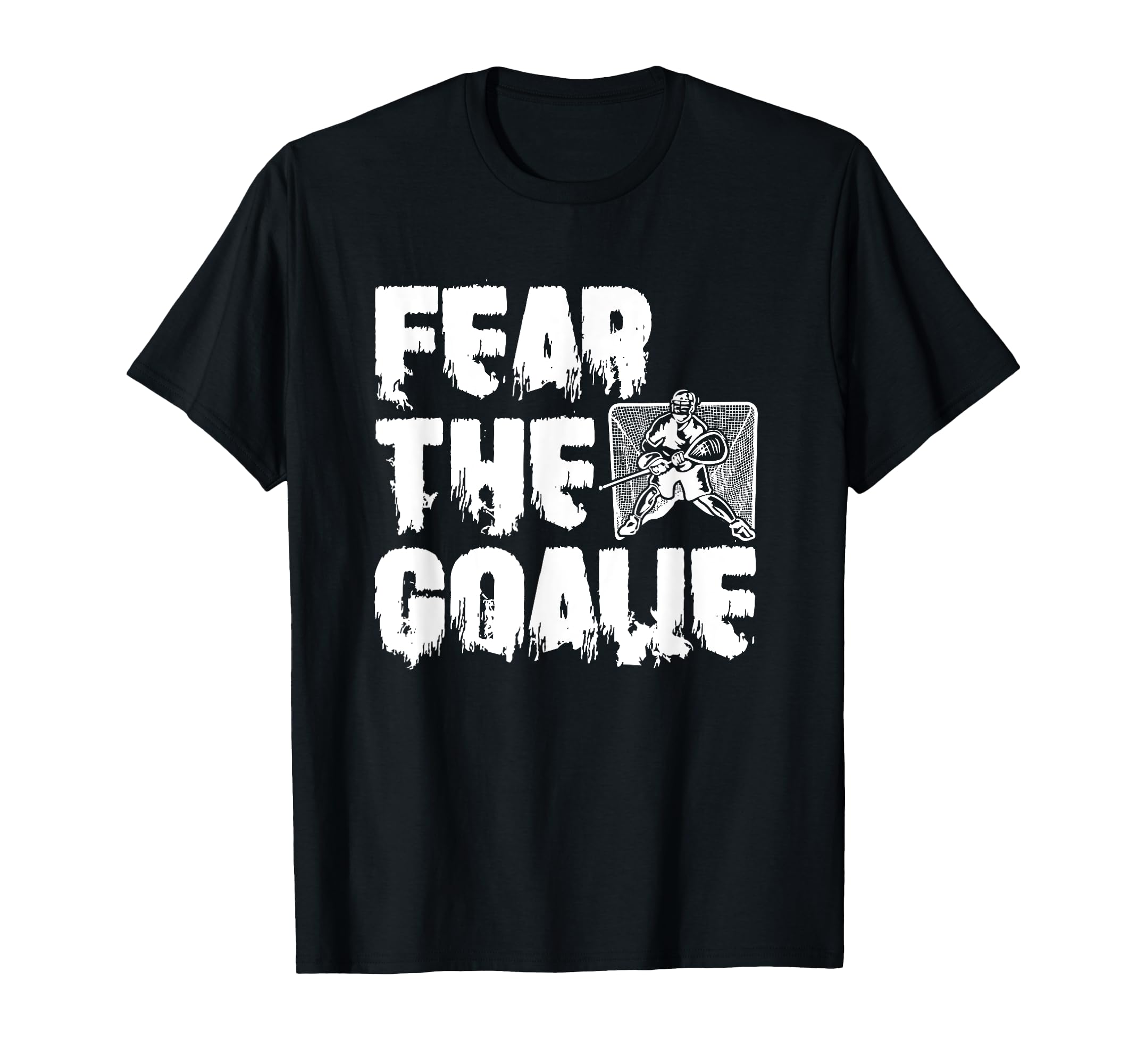 Lacrosse Goalkeeper Funny Lax Player Stick T-Shirt - Trendy Graphic Unisex - T-Shirt, Sweatshirt, Hoodie