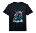 Monkey Ice Hockey Player Hockey Stick T-Shirt - Minimalist Print Unisex - T-Shirt, Sweatshirt, Hoodie