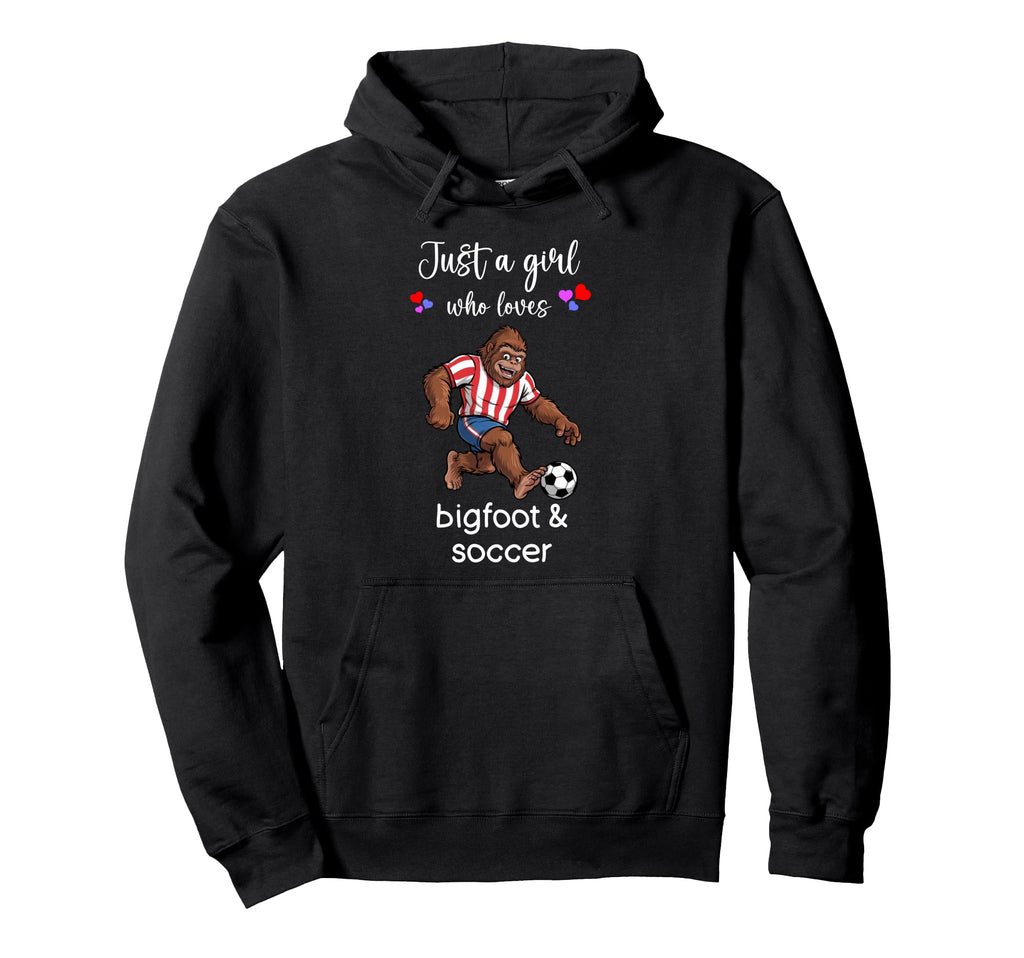 Bigfoot Soccer Bigfoot Soccer Hoodie - Aesthetic Graphic Men Women - T-Shirt, Sweatshirt, Hoodie