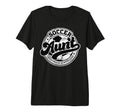 Soccer Aunt Family Matching Game Day Tri T-Shirt - Trendy Graphic Unisex - T-Shirt, Sweatshirt, Hoodie