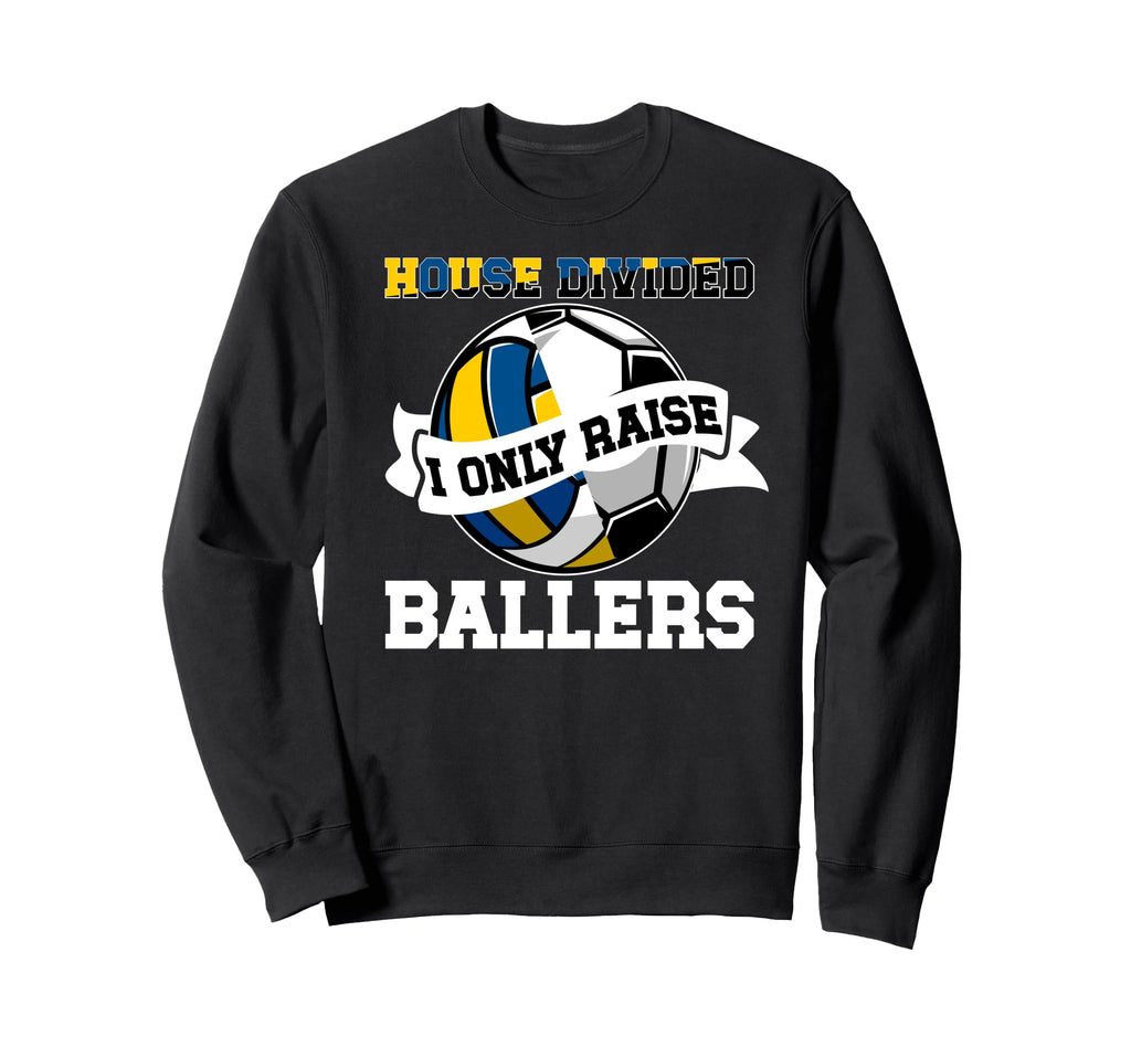 House Divided I Only Raise Ballers Sweatshirt - Aesthetic Graphic Unisex - T-Shirt, Sweatshirt, Hoodie