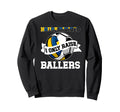 House Divided I Only Raise Ballers Sweatshirt - Aesthetic Graphic Unisex - T-Shirt, Sweatshirt, Hoodie