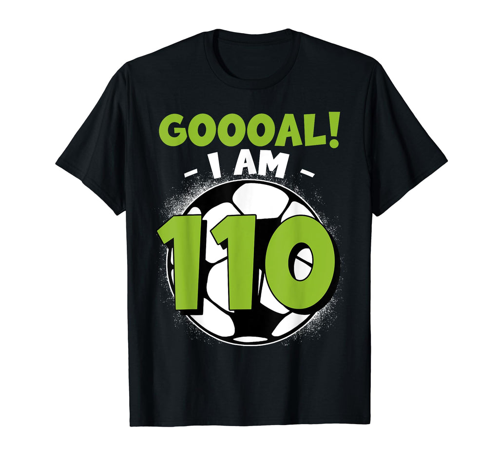 110 Year Old Birthday Soccer Themed T-Shirt - Unique Graphic Men Women - T-Shirt, Sweatshirt, Hoodie