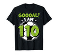 110 Year Old Birthday Soccer Themed T-Shirt - Unique Graphic Men Women - T-Shirt, Sweatshirt, Hoodie