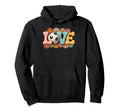 Groovy Love Soccer Goalie Player Fan Hoodie - Aesthetic Graphic Men Women - T-Shirt, Sweatshirt, Hoodie
