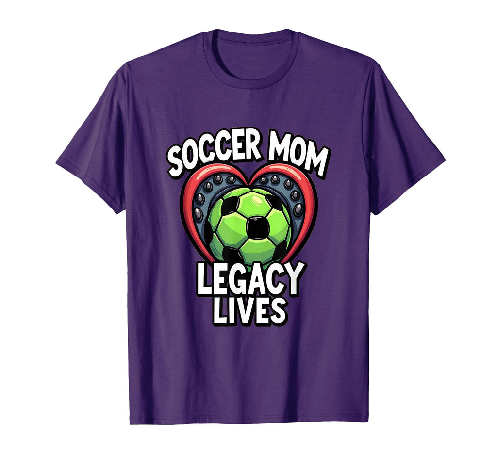 Soccer Mom Legacy Lives Tribute T-Shirt - Streetwear Style for Adults - T-Shirt, Sweatshirt, Hoodie